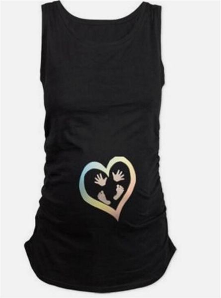pregnant women printed designer tank sleeveless summer vest tanks loose casual females apparel, White
pregnant women printed designer tank sleeveless summer vest tanks loose casual females apparel, White
