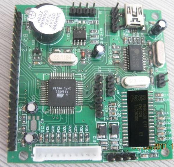 for 13.56m read and write card, rfid module, rf module, usb interface, mfrc500
for 13.56m read and write card, rfid module, rf module, usb interface, mfrc500