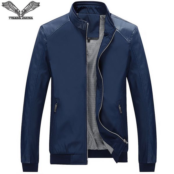da jauna 2017 fashion casual men's jackets 5xl big size autumn coat slim fit long sleeve solid color men's jackets n5868, Black;brown
da jauna 2017 fashion casual men's jackets 5xl big size autumn coat slim fit long sleeve solid color men's jackets n5868, Black;brown