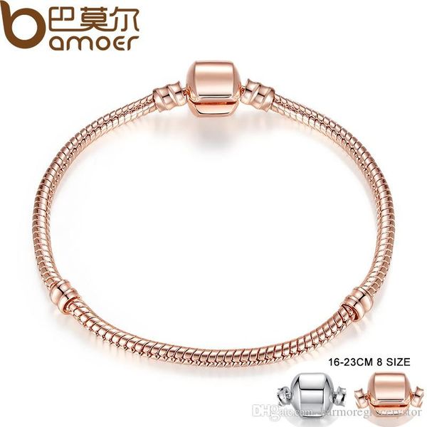 bamoer розовое золото цвет серебро змея цепи браслеты diy браслет ювелирные изделия 16 см-23 см 8 размер выбор pa9007, Black
bamoer розовое золото цвет серебро змея цепи браслеты diy браслет ювелирные изделия 16 см-23 см 8 размер выбор pa9007, Black
