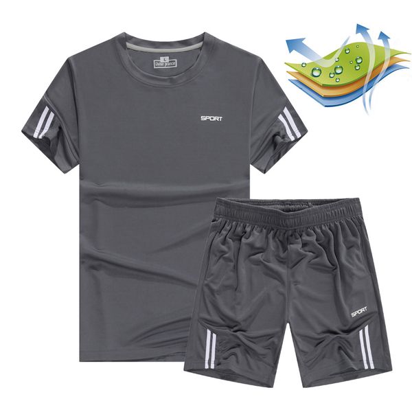 quick dry men's sport running suits basketball soccer training tracksuits jersey 2019summer fitness sportswear gym clothing sets, Black;blue
quick dry men's sport running suits basketball soccer training tracksuits jersey 2019summer fitness sportswear gym clothing sets, Black;blue
