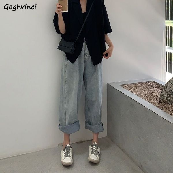 women jeans wide leg trousers roll up hem casual bf loose fashion all-match simple chic streetwear hip-hop harajuku soft, Blue
women jeans wide leg trousers roll up hem casual bf loose fashion all-match simple chic streetwear hip-hop harajuku soft, Blue