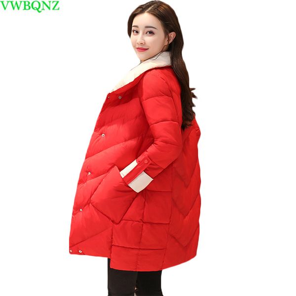 long winter parkas womens 2018 fashion thicken warm down jacket coat female casual loose down parkas ladies cotton-padded coats, Black
long winter parkas womens 2018 fashion thicken warm down jacket coat female casual loose down parkas ladies cotton-padded coats, Black