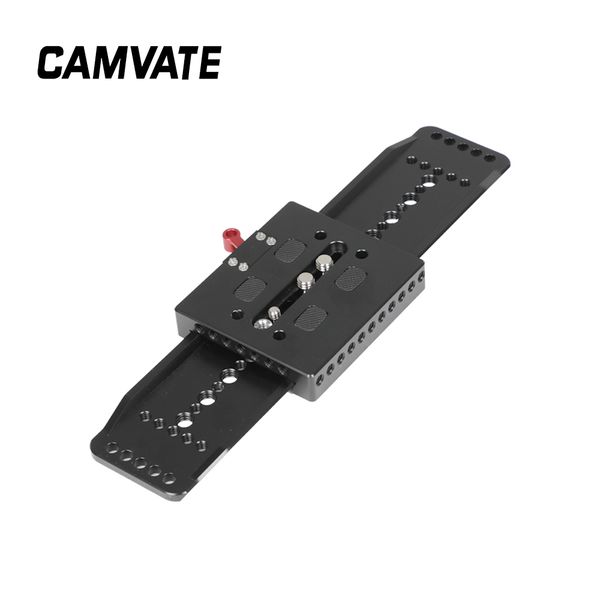camvate standard arri 12" dovetail bridge sled plate & quick release baseplate for dslr camera / dv camcorder c2500
camvate standard arri 12" dovetail bridge sled plate & quick release baseplate for dslr camera / dv camcorder c2500