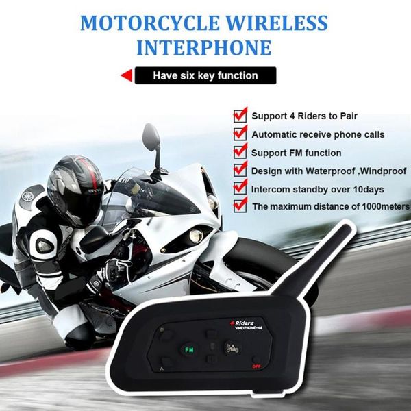 1 motorcycle walkie-talkie v4 full-duplex real-time call helmet walkie-talkie headset 1200m wireless motorbike intercom connect
1 motorcycle walkie-talkie v4 full-duplex real-time call helmet walkie-talkie headset 1200m wireless motorbike intercom connect