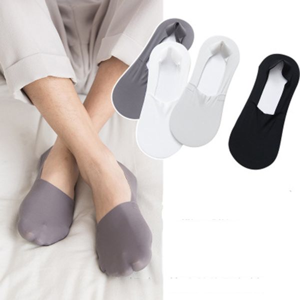 summer solid color slipper man socks silk socks for male ultra-thin breathable loafer men socks couple universal loafers, Black
summer solid color slipper man socks silk socks for male ultra-thin breathable loafer men socks couple universal loafers, Black