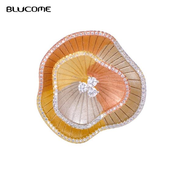 blucome elegant flower brooches cz zircon copper plant accessories women's banquet suit dress sweater pendant pins corsage gifts, Gray
blucome elegant flower brooches cz zircon copper plant accessories women's banquet suit dress sweater pendant pins corsage gifts, Gray