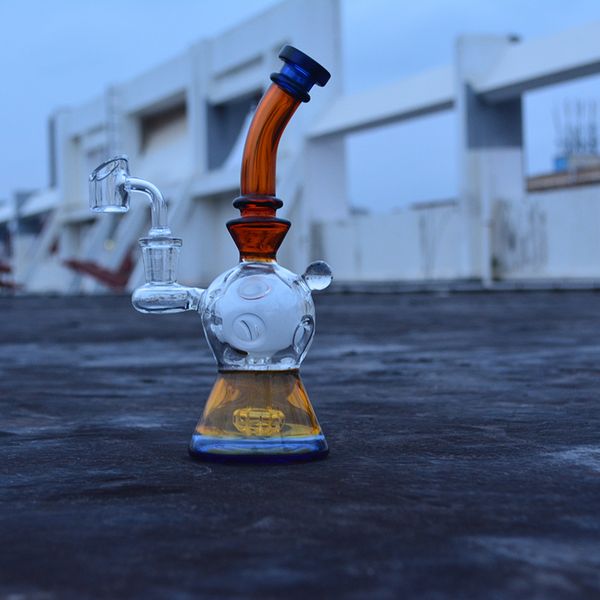 8 дюймов пьянящий стекло мазок вышка Стеклянная водопроводная труба ФАБ яйцо бонг для продажи янтарного нефтяной вышке барботер
8 дюймов пьянящий стекло мазок вышка Стеклянная водопроводная труба ФАБ яйцо бонг для продажи янтарного нефтяной вышке барботер