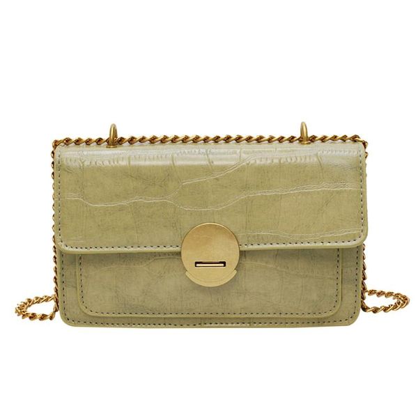 women shoulder small square bag stone texture bags girl crossbody bags club messenger leather small phone handbag simple