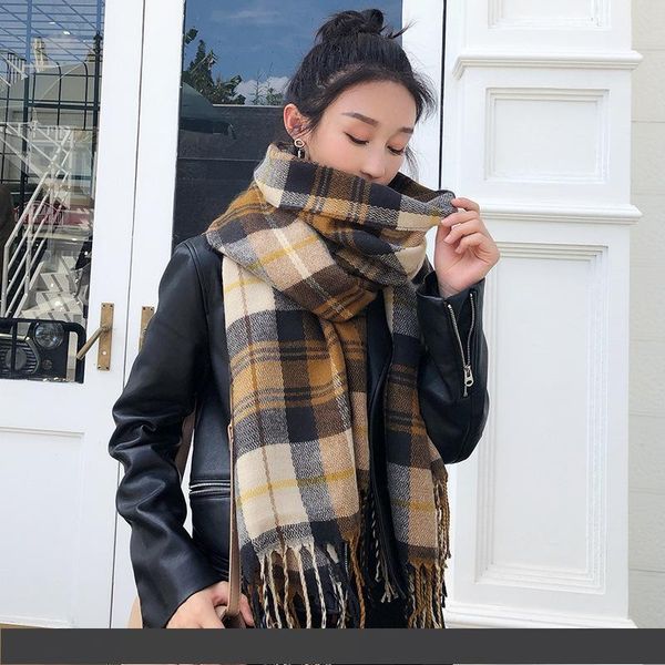 new designer scarf advanced wild plaid ladies scarf cashmere shawl winter thick warm scarf christmas gifts, Blue;gray
new designer scarf advanced wild plaid ladies scarf cashmere shawl winter thick warm scarf christmas gifts, Blue;gray