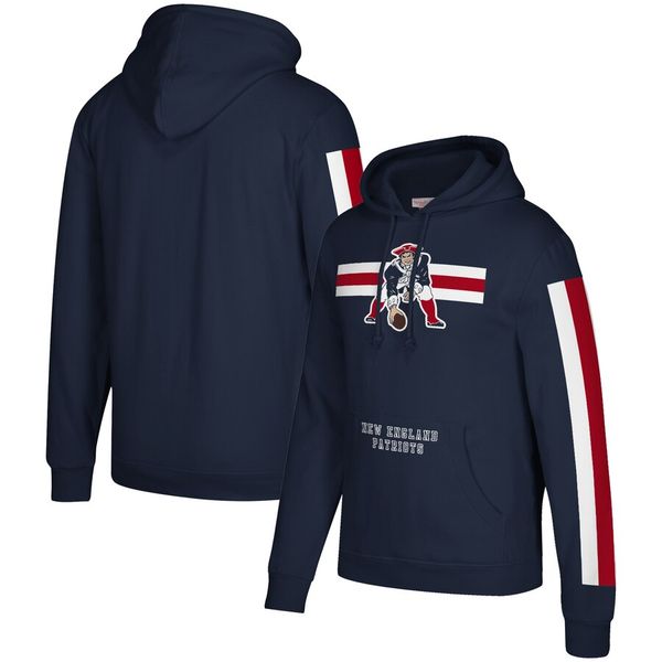 men new england patriots mitchell & ness three stripe pullover nfl hoodie - royal, Blue;black
men new england patriots mitchell & ness three stripe pullover nfl hoodie - royal, Blue;black