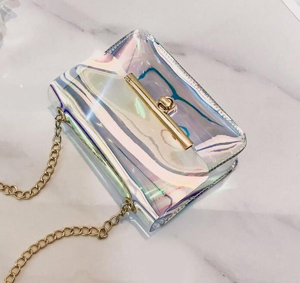 designer transparent hologram laser bag women hand clutches pvc see through clear small chain bags shoulder messenger bag mini cow/4 
designer transparent hologram laser bag women hand clutches pvc see through clear small chain bags shoulder messenger bag mini cow/4