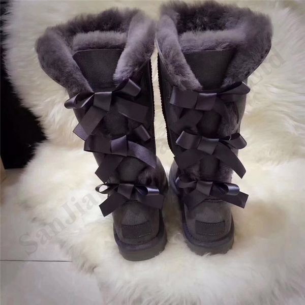 ug марка knee high snow boots с тремя луки женщины мужчины зима подлинной натуральной кожи tall снег ботинок девушки австралии классические, Black;grey
ug марка knee high snow boots с тремя луки женщины мужчины зима подлинной натуральной кожи tall снег ботинок девушки австралии классические, Black;grey