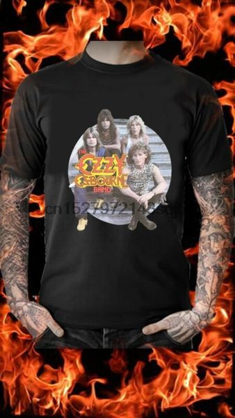 ozzy osbourne band 1982 tour rock classic retro vintage printed t shirt, White;black
ozzy osbourne band 1982 tour rock classic retro vintage printed t shirt, White;black