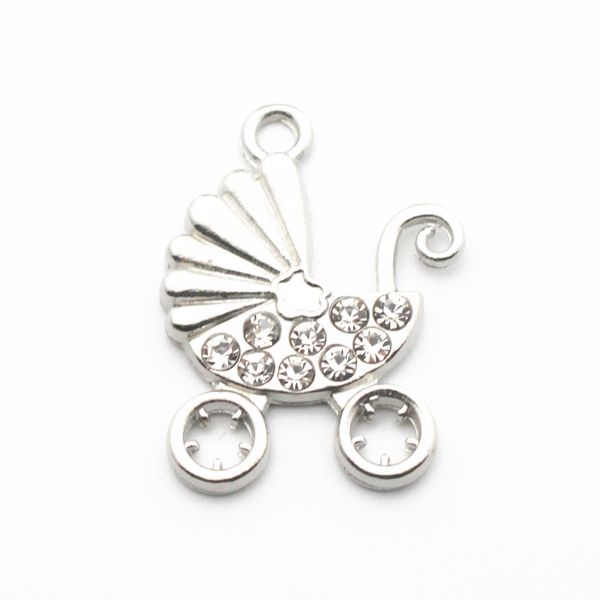 selling 20pcs/lot crystal baby carriage lobser clacp dangle charms pendant diy jewelry hanging floating charms necklace, Bronze;silver
selling 20pcs/lot crystal baby carriage lobser clacp dangle charms pendant diy jewelry hanging floating charms necklace, Bronze;silver