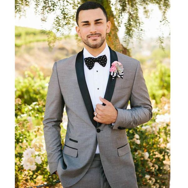 light grey groom suits custom business formal suit mens suits for wedding 2 pieces wedding suits tuxedos for men jacket+pants, Black;gray
light grey groom suits custom business formal suit mens suits for wedding 2 pieces wedding suits tuxedos for men jacket+pants, Black;gray