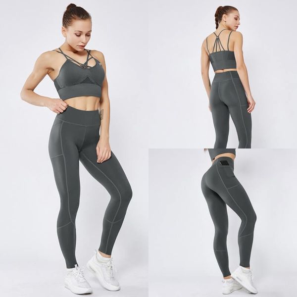 

Fast Delivery Pocket High Waist Yoga Pants Sexy Lady Raising Hips Yoga Pants for Women Sport Leggings Tummy Control Yoga Fitness FY9080