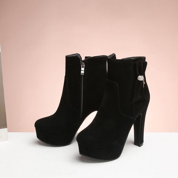 big size 9 10 11-13 boots women shoes ankle boots for women ladies side zipper bowknot rhinestone decoration, Black
big size 9 10 11-13 boots women shoes ankle boots for women ladies side zipper bowknot rhinestone decoration, Black