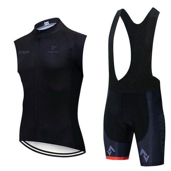 2020 strava team cycling sleeveless jersey vest (bib )shorts sets mountain bike clothes quick dry breathable outdoor bike clothing, Black;blue
2020 strava team cycling sleeveless jersey vest (bib )shorts sets mountain bike clothes quick dry breathable outdoor bike clothing, Black;blue