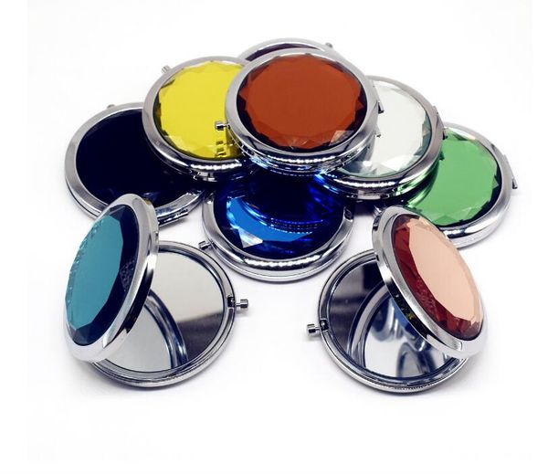 round folded compact mirrors 2x magnifying gold silver pocket mirror crystal makeup mirror
round folded compact mirrors 2x magnifying gold silver pocket mirror crystal makeup mirror