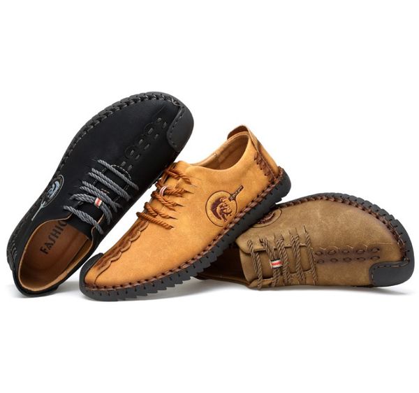 classic comfortable men casual shoes loafers quality split leather flats moccasins shoes 38-48, Black
classic comfortable men casual shoes loafers quality split leather flats moccasins shoes 38-48, Black