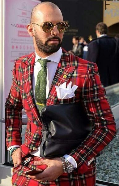 fashion two buttons glen plaid groom tuxedos peak lapel men suits 2 pieces wedding/prom/dinner blazer (jacket+pants+tie) w919, Black;gray
fashion two buttons glen plaid groom tuxedos peak lapel men suits 2 pieces wedding/prom/dinner blazer (jacket+pants+tie) w919, Black;gray