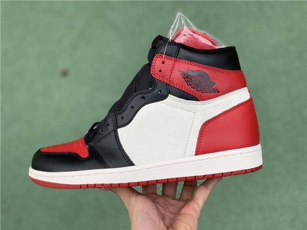 est 1 high og 1 bred toe man basketball shoes black red toe sports sneakers authentic quality with original box 555088-610
est 1 high og 1 bred toe man basketball shoes black red toe sports sneakers authentic quality with original box 555088-610