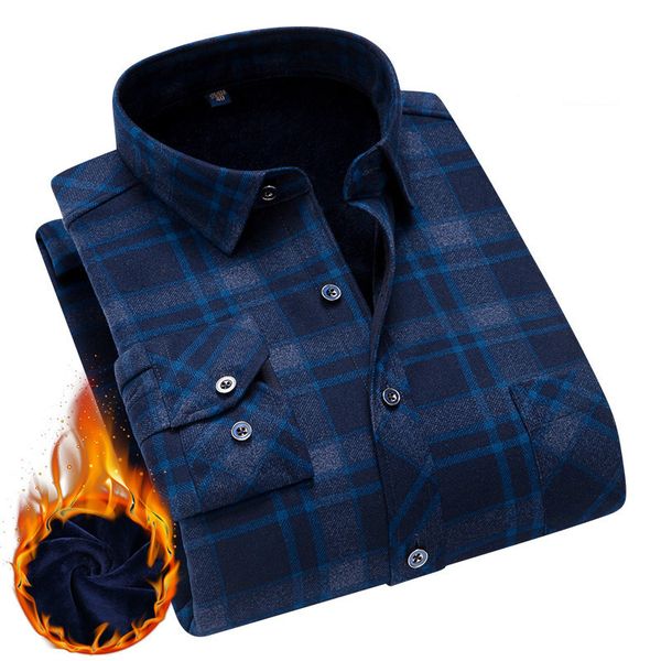 winter warm long sleeve shirt men plaid warm shirts plus velvet casual slim fit cotton plus flannel thick chemise homme classic, White;black
winter warm long sleeve shirt men plaid warm shirts plus velvet casual slim fit cotton plus flannel thick chemise homme classic, White;black