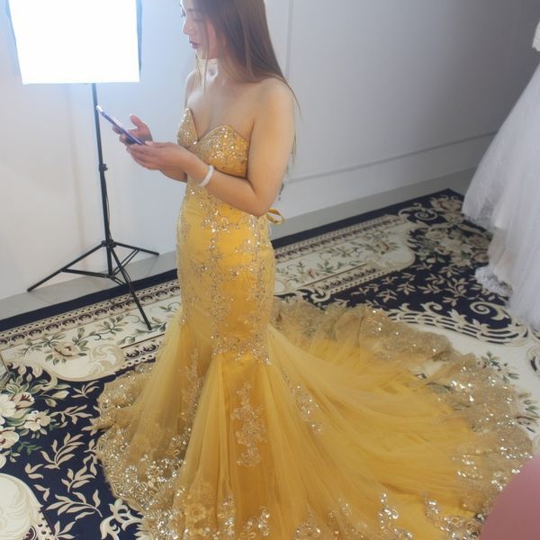 nbs019 real sample luxury sequins lace mermaid evening dress 2019 prom gown custom made beautiful sweetheart girls party dresses, White;black
nbs019 real sample luxury sequins lace mermaid evening dress 2019 prom gown custom made beautiful sweetheart girls party dresses, White;black