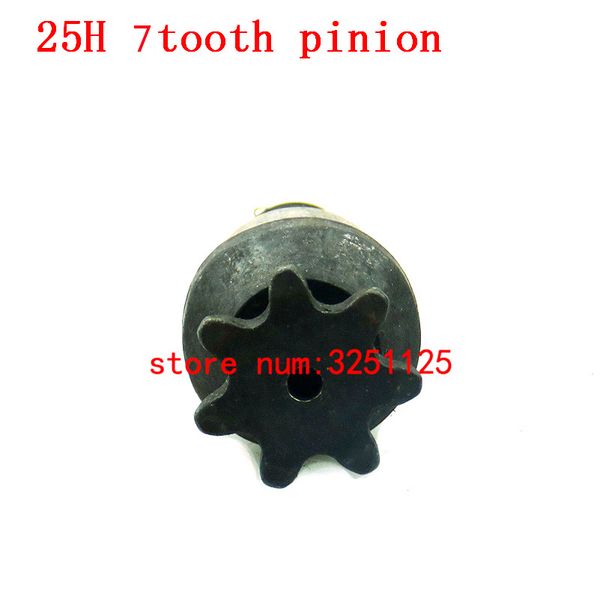 25h 7t tooth front sprocket clutch pinion drum gear box for 2 stroke 47cc 49cc pocket bike minimoto mini atv quad
25h 7t tooth front sprocket clutch pinion drum gear box for 2 stroke 47cc 49cc pocket bike minimoto mini atv quad