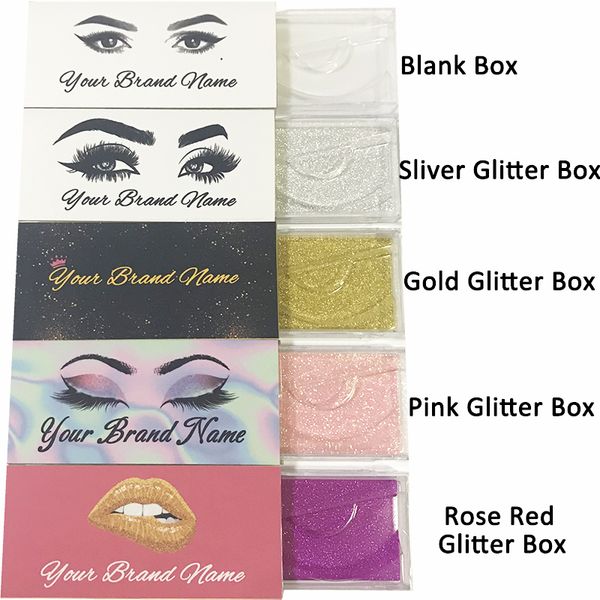 lash box with private sticker logo mink lashes customized label and designs (used for mink lashes natural 3d mink eyelashes false lashes