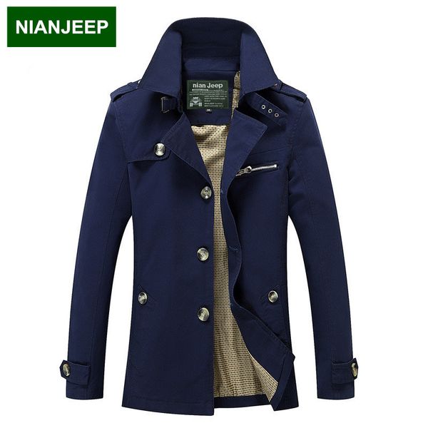 new men's jacket in autumn and winter long slim cotton casual male jacket m-5xl men outdoors tooling coats windbreaker, Black;brown
new men's jacket in autumn and winter long slim cotton casual male jacket m-5xl men outdoors tooling coats windbreaker, Black;brown