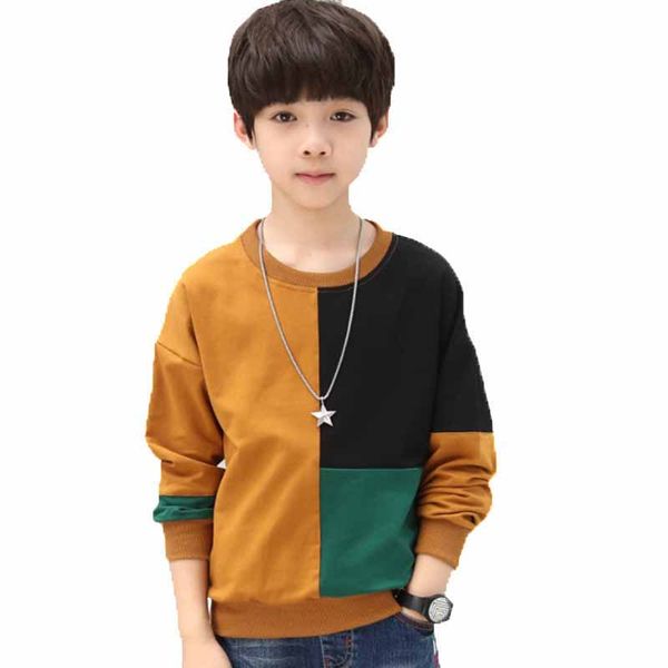 boys sweaters new spring and autumn children's clothing teenagers long sleeve t-shirt patchwork square colors sweaters, Blue
boys sweaters new spring and autumn children's clothing teenagers long sleeve t-shirt patchwork square colors sweaters, Blue