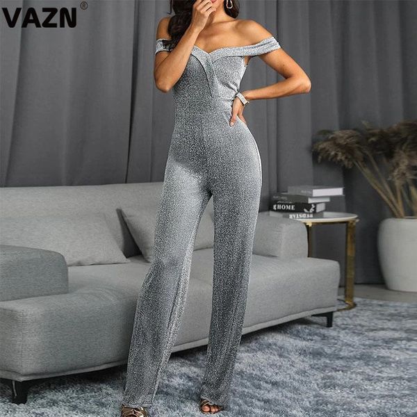 vazn new chic 2020 spring lady sliver solid light jumpsuit slash neck zipper straight pants jumpsuit lady cool, Black;white
vazn new chic 2020 spring lady sliver solid light jumpsuit slash neck zipper straight pants jumpsuit lady cool, Black;white