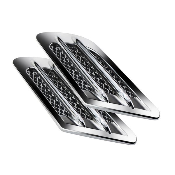 2pcs car styling diy car 3d shark gill side air vent fender cover hole intake duct flow grille decoration sticker
2pcs car styling diy car 3d shark gill side air vent fender cover hole intake duct flow grille decoration sticker