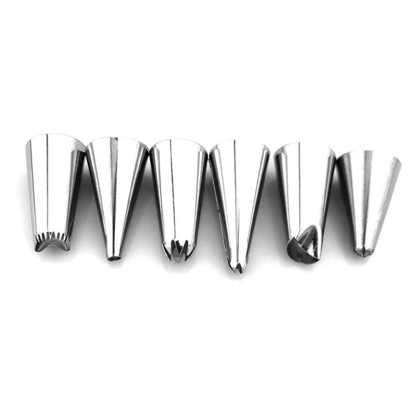 vogvigo 8pcs/set silicone icing piping cream pastry bag dessert decorators stainless steel nozzle set diy cake decorating tips
vogvigo 8pcs/set silicone icing piping cream pastry bag dessert decorators stainless steel nozzle set diy cake decorating tips