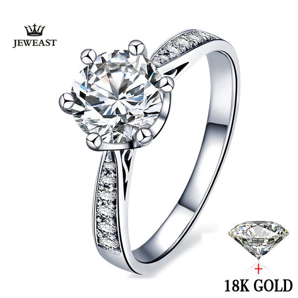 18k gold white natural diamond women ring classic fashion elegant propose engaged wedding jewelry customizable, Golden;silver
18k gold white natural diamond women ring classic fashion elegant propose engaged wedding jewelry customizable, Golden;silver