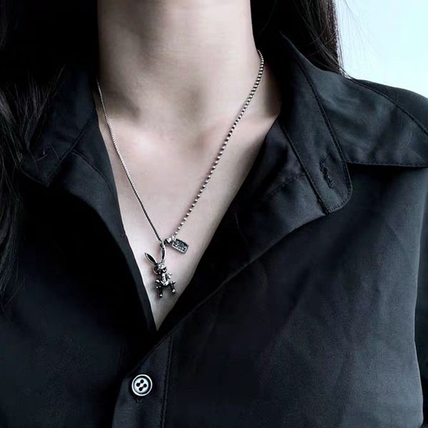 new hip hop trend jewelry necklace women's net red simple design sense pendant sweater chain clavicle chain accessories, Silver
new hip hop trend jewelry necklace women's net red simple design sense pendant sweater chain clavicle chain accessories, Silver