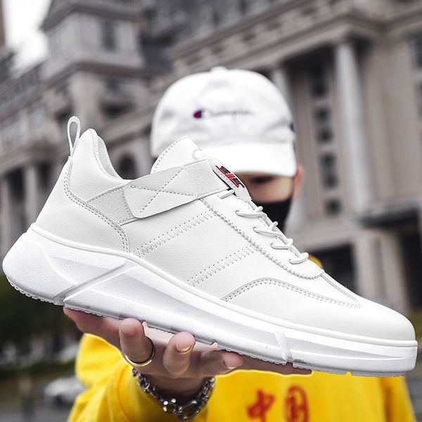 small white shoes mens low casual sneakers party dress korean fashion reflective pu shoes white boys' board shoes, Black;red
small white shoes mens low casual sneakers party dress korean fashion reflective pu shoes white boys' board shoes, Black;red