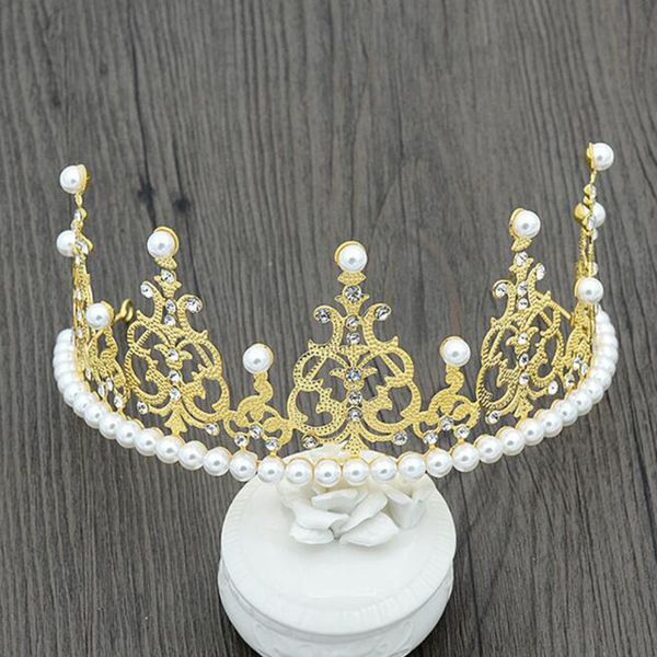 simple white pearl crown headdress wedding hair accessories bride tiara headband queen princess cake p party baby decor
simple white pearl crown headdress wedding hair accessories bride tiara headband queen princess cake p party baby decor