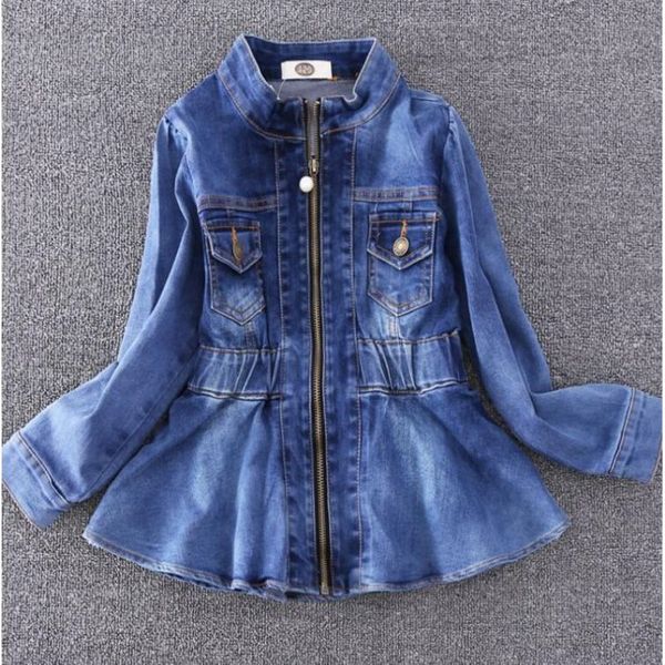 new autumn girls jean coat baby kids fashion outwear baby kids coats jacket clothing, Blue;gray
new autumn girls jean coat baby kids fashion outwear baby kids coats jacket clothing, Blue;gray