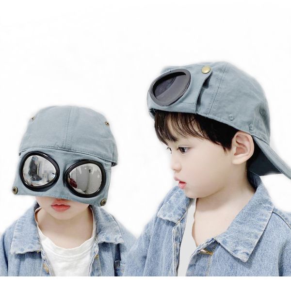 doit2 to 8 years 2020 spring children baseball cap hip hop pilot sunglasses kids sun hat boys girls caps snapback hats, Blue;gray
doit2 to 8 years 2020 spring children baseball cap hip hop pilot sunglasses kids sun hat boys girls caps snapback hats, Blue;gray