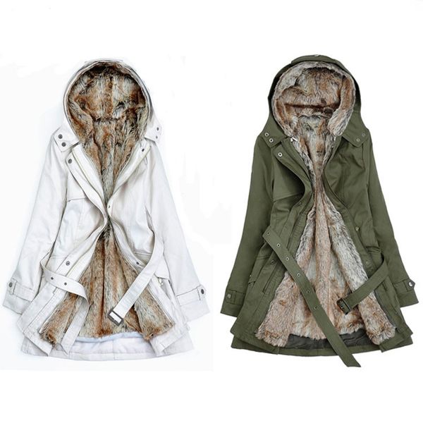 women's trench coats women thick warm jacket parkas casual hooded liner detachable long coat solid color women clothing s-3xl, Tan;black
women's trench coats women thick warm jacket parkas casual hooded liner detachable long coat solid color women clothing s-3xl, Tan;black