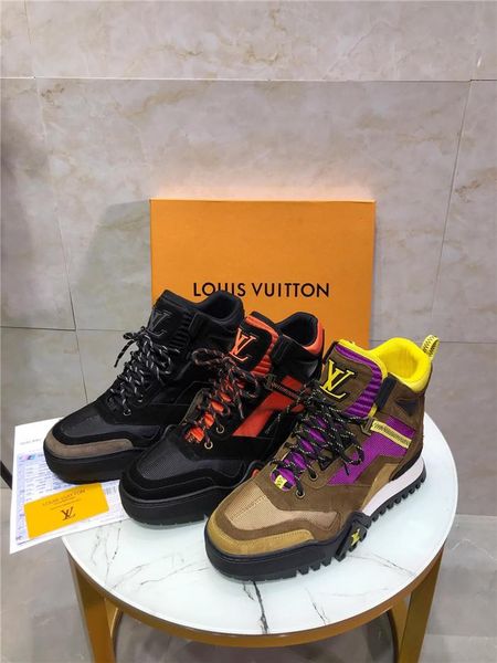 2020 trend new men's sports casual shoes breathable wearable high-leather retro old shoes 000, Black
2020 trend new men's sports casual shoes breathable wearable high-leather retro old shoes 000, Black