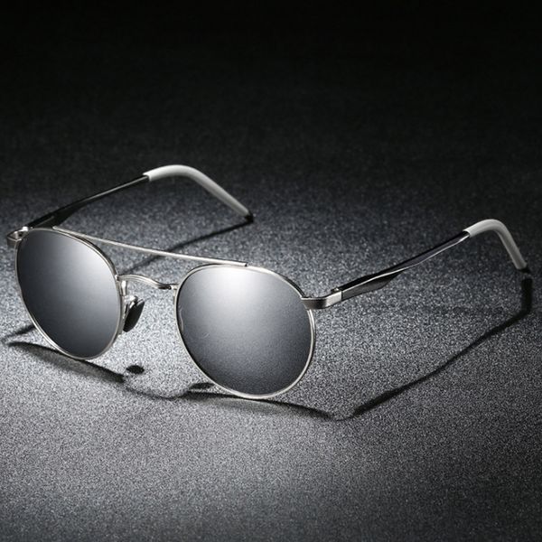 fashion sunglasses men polarized round vintage sun glasses driving alloy mirror sunglasses women polarizer large frame glasses, White;black
fashion sunglasses men polarized round vintage sun glasses driving alloy mirror sunglasses women polarizer large frame glasses, White;black