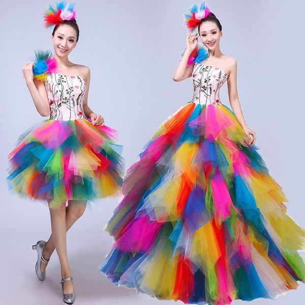 2019 new dance costume classical dance costumes opening national costume stage women's clothes, Black;red
2019 new dance costume classical dance costumes opening national costume stage women's clothes, Black;red