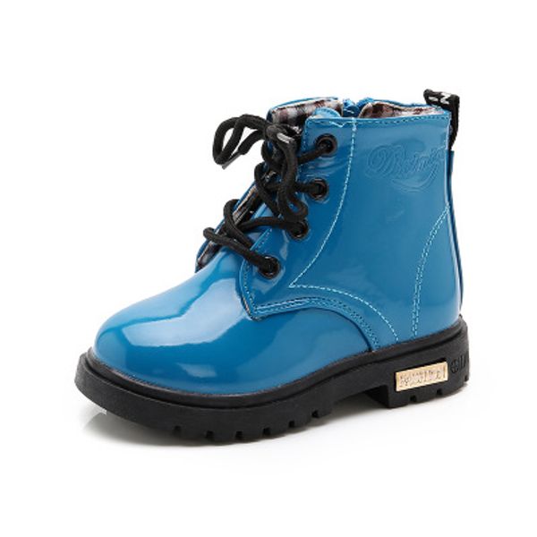children designer martin boots kids shiny leather snow boots boys and girls solid color shoes child luxury flat shoes new fashion 2020, Black;grey
children designer martin boots kids shiny leather snow boots boys and girls solid color shoes child luxury flat shoes new fashion 2020, Black;grey
