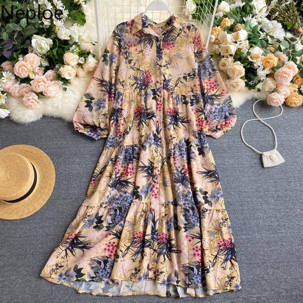 neploe chiffon floral women dress 2020 summer puff long sleeve turn down collar dress single breasted suncreen vestidos 4c050, Black;gray
neploe chiffon floral women dress 2020 summer puff long sleeve turn down collar dress single breasted suncreen vestidos 4c050, Black;gray