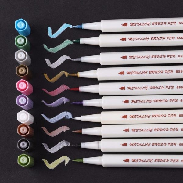 gift sets sta 10colors metallic artist marker heaxgon brush pen set for manga children drawing school stationery art supplies
gift sets sta 10colors metallic artist marker heaxgon brush pen set for manga children drawing school stationery art supplies