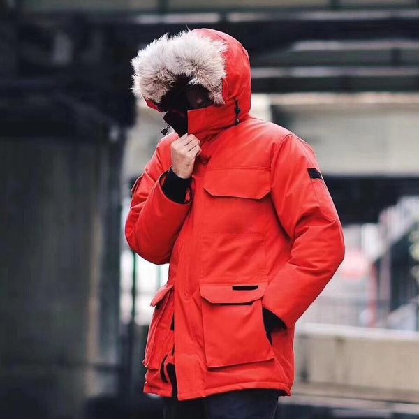 classic parker wolf hair g00se outdoor long down jacket exped1tion solid color man women couple winter warm park coat hflsyrf092, Black
classic parker wolf hair g00se outdoor long down jacket exped1tion solid color man women couple winter warm park coat hflsyrf092, Black